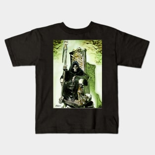 Original Art Mascot of death Chris Conidis Kids T-Shirt